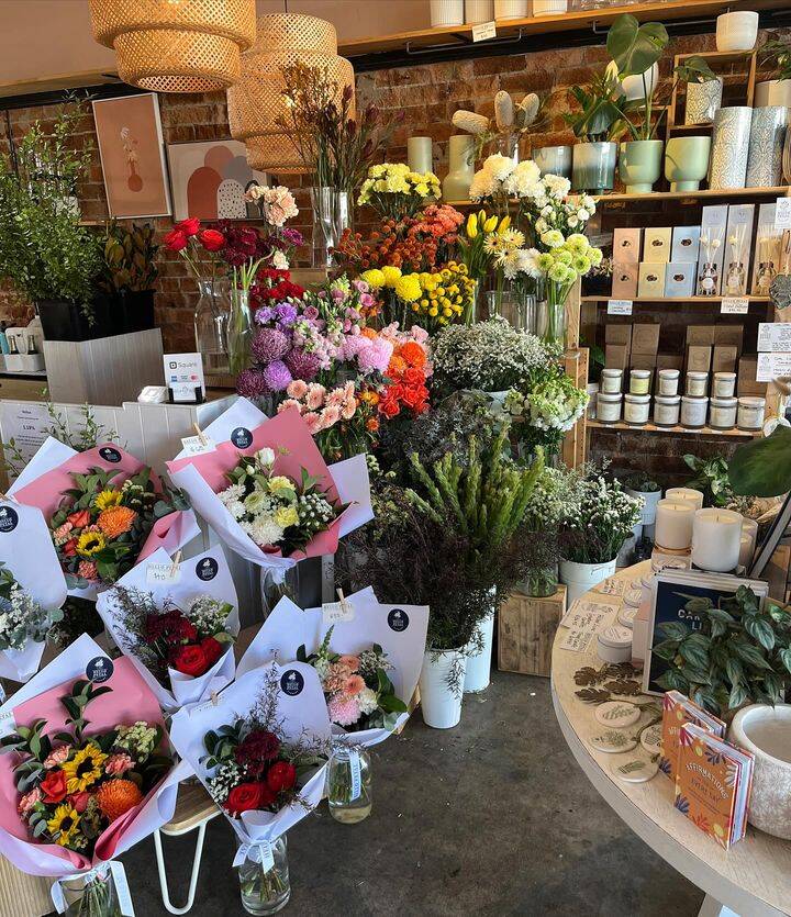 Inside Blooming Grove Flowers and Gifts florist shop in Buffalo Grove